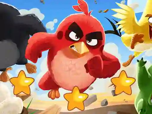 Mchezo Angry Birds Hidden Stars online