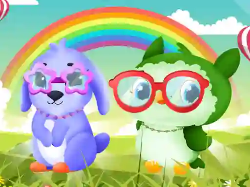 Mchezo Owl and Rabbit Fashion online