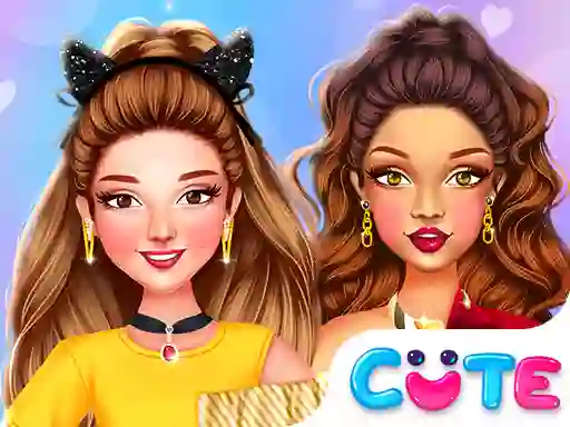 Mchezo Half & Half Celebrity Style online