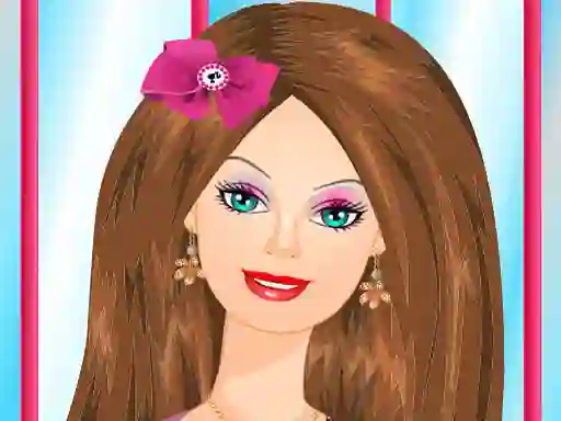 Mchezo Barbie Party Makeup online