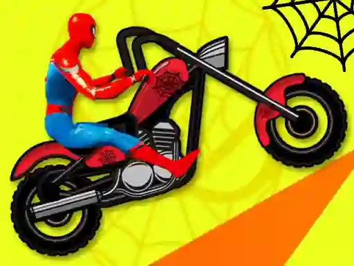 Mchezo Spiderman Motorbike online