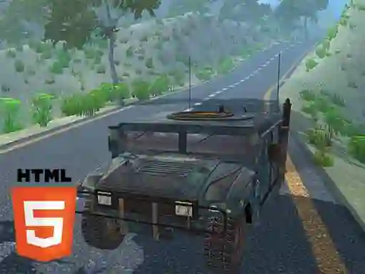 Mchezo Hummer Jeep Driving Sim online