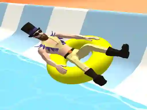 Mchezo Aquapark.io Water Slide Park online