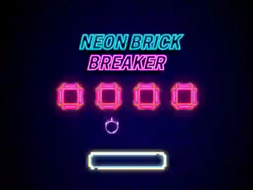 Mchezo Neon Brick Breaker online