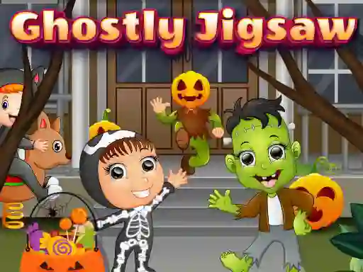 Mchezo Ghostly Jigsaw online