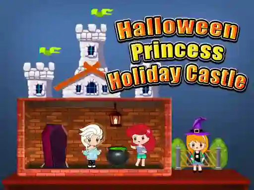 Mchezo Halloween Princess Holiday Castle online
