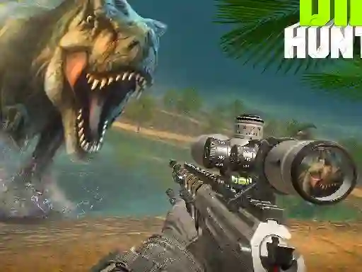 Mchezo Sniper Dinosaur Hunting online