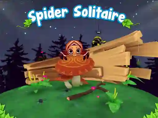 Mchezo Spider Solitaire online