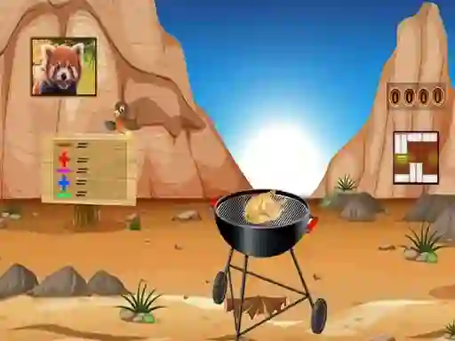 Mchezo Grill Chicken Escape online
