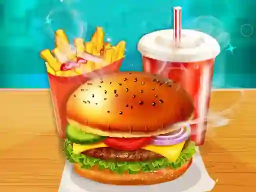 Mchezo Happy Kids Burger Maker online