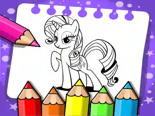 Mchezo My Little Pony Coloring Book online