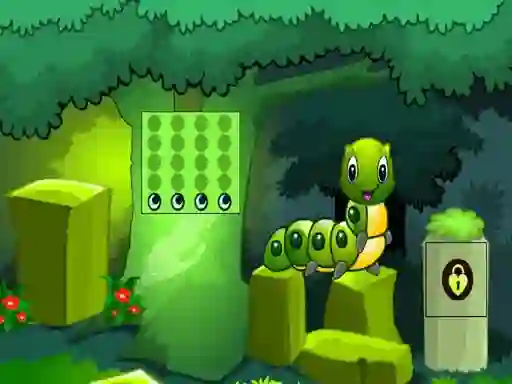 Mchezo Caterpillar Forest Escape online
