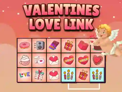Mchezo Valentines Love Link online