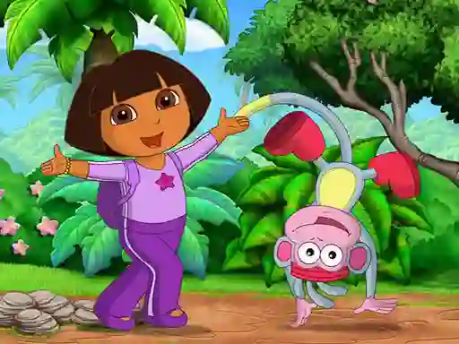 Mchezo Find 7 Differences Dora online