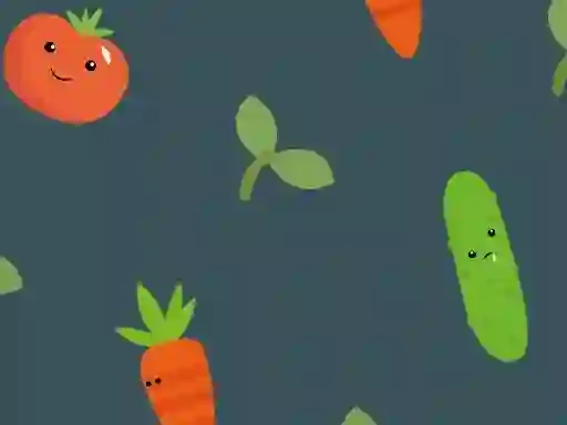 Mchezo Garden Rush. Vegetables Escape online