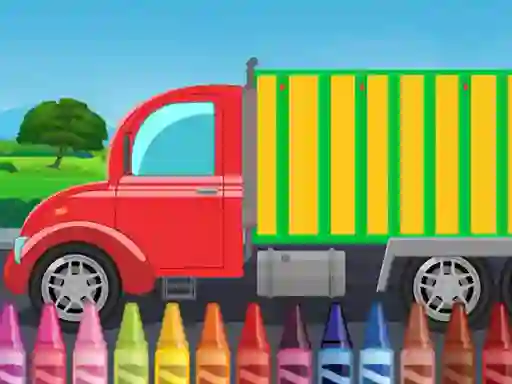 Mchezo Truck Coloring online