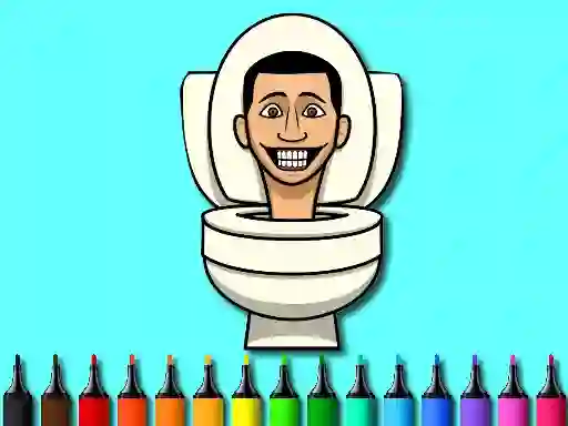 Mchezo Color Skibidi Toilet online