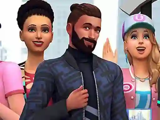 Mchezo Sims Jigsaw Puzzle Collection online