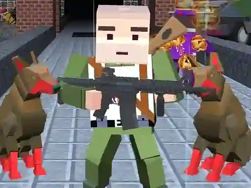 Mchezo Pixel Apocalypse Survival Online online