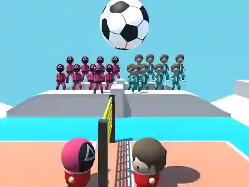 Mchezo Volley Squid Gamer online