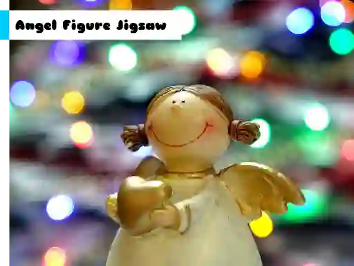 Mchezo Angel Figure Jigsaw online