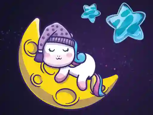 Mchezo Sleeping Unicorn online