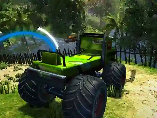 Mchezo Realistic Monster Truck Offroad Simulator online