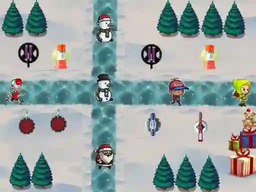 Mchezo Christmas Defense online