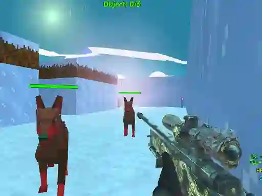 Mchezo Blocky Combat SWAT Final 2023 online