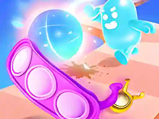 Mchezo Bubble run online