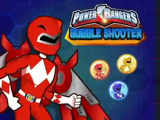Mchezo Power Rangers Bubble Shoot online