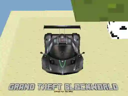 Mchezo Grand theft Blockworld online
