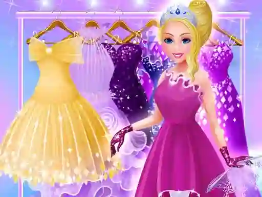Mchezo Cinderella Dress Up Girls online