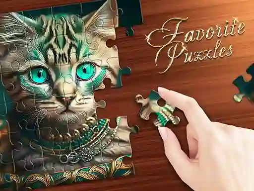 Mchezo Favorite Puzzles: jigsaw game online