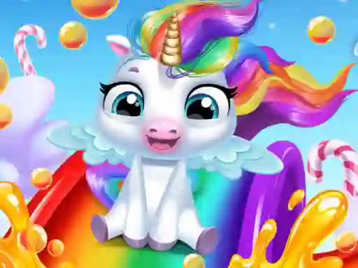 Mchezo Glitter Unicorn Dress Up Girls online