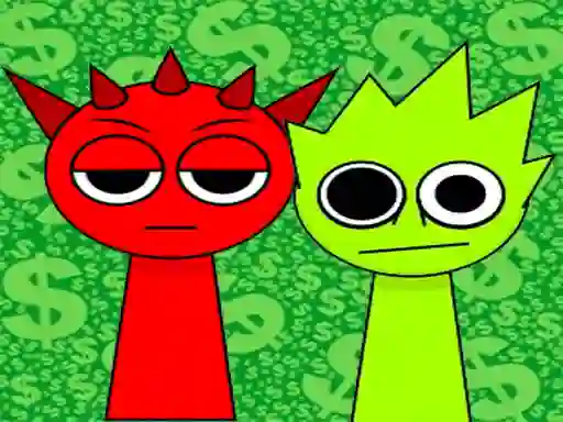 Mchezo Sprunki Money Stack Incredibox online