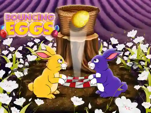 Mchezo Bouncing Eggs online