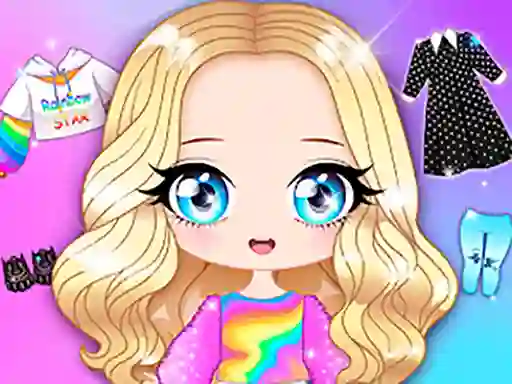 Mchezo Chibi Beauty Salon Dress Up And Spa online