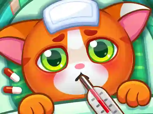 Mchezo Cat Doctor Simulator online
