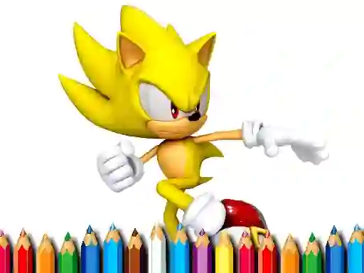 Mchezo Sonic Coloring Book online