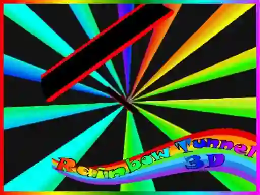 Mchezo Rainbow Tunnel 3D online