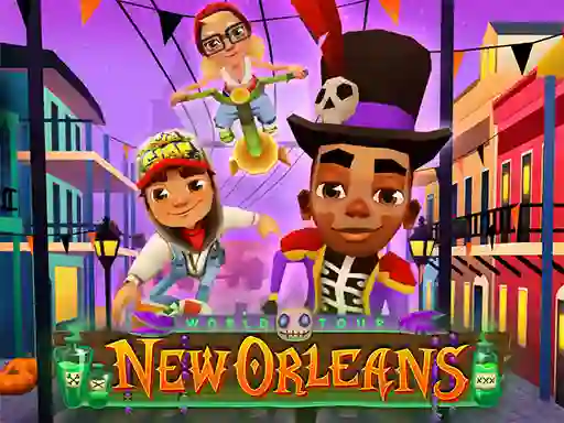Mchezo Subway Surfers New Orleans online