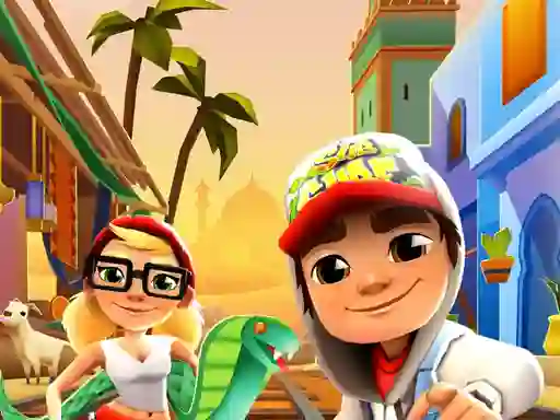 Mchezo Subway Surfers World Tour: Marrakesh online
