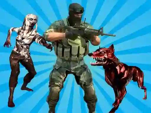 Mchezo Good Guys VS Bad Boys Zombie online