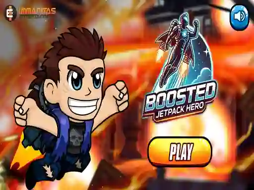 Mchezo Boosted Jetpack Hero online