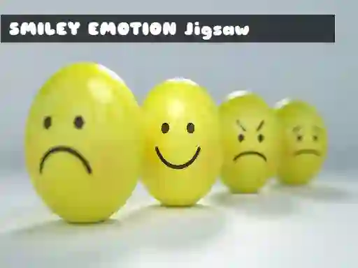 Mchezo Smiley Emotion jigsaw online