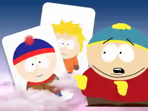 Mchezo South Park memory card match online