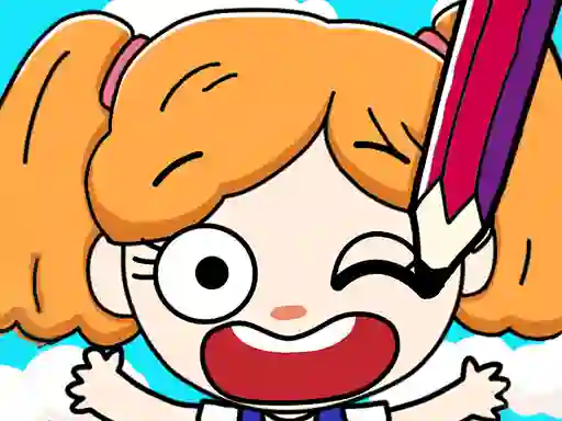 Mchezo Draw Happy Puzzle online