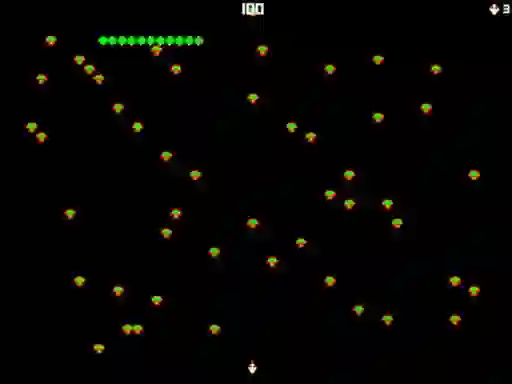 Mchezo Centipede Attack 2D online