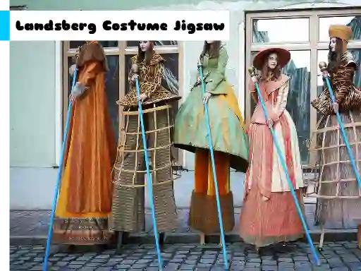 Mchezo Landsberg Costume Jigsaw online